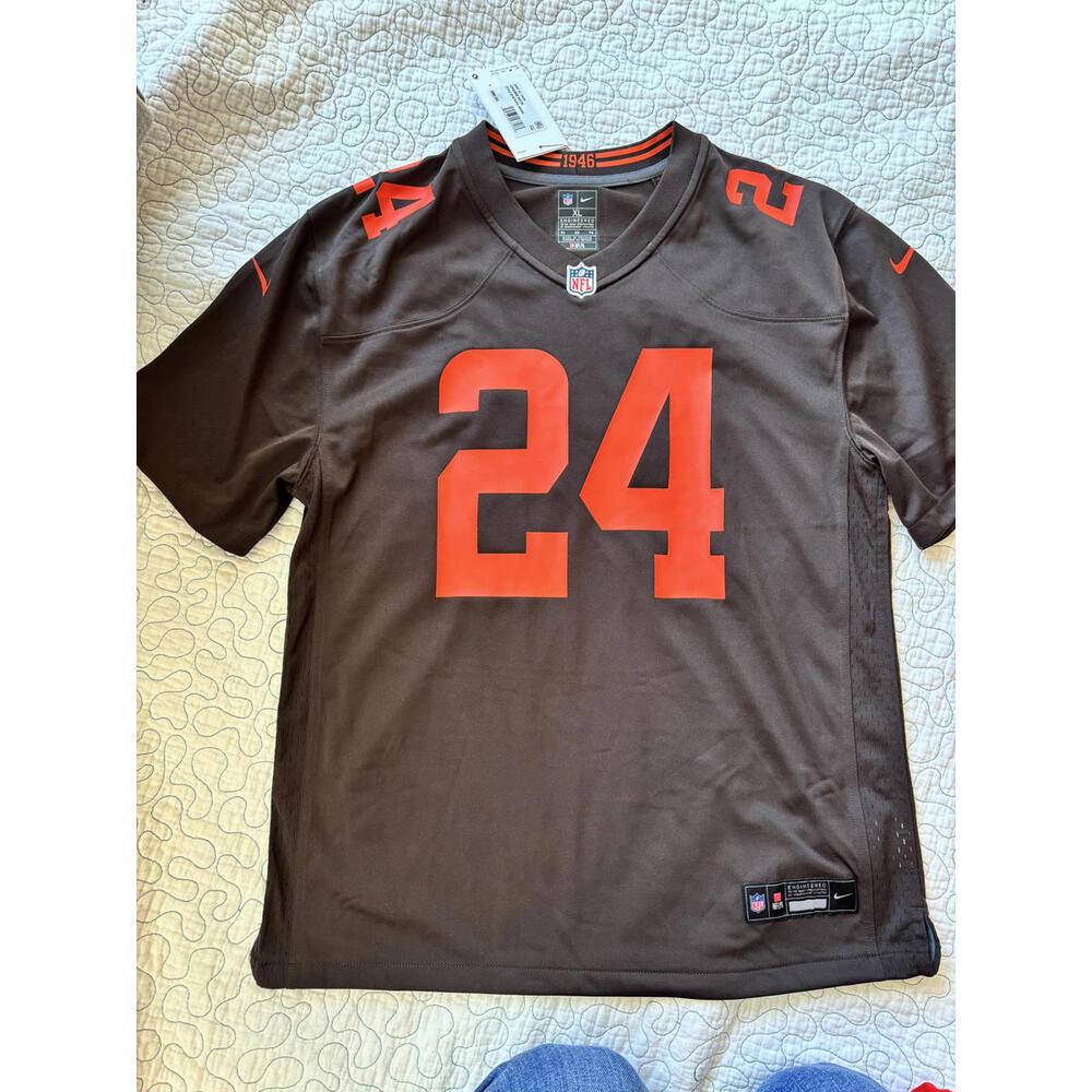 Nike NFL Youth Football Jersey‎ Chubb #24 Size XL 18/20 #467